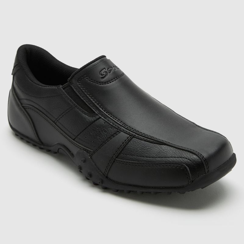 Men's S Sport by Skechers Brian Occupational Shoes - Black 9.5