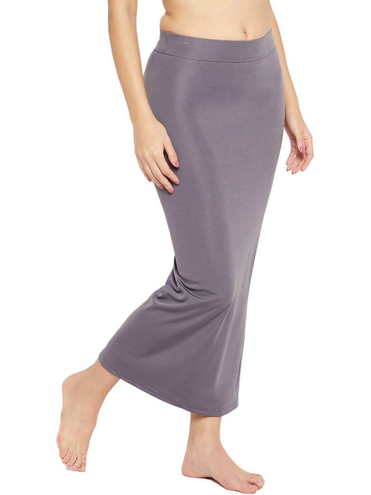 Secrets By ZeroKaata Assorted Plain Saree Shapewear - Pack Of 2