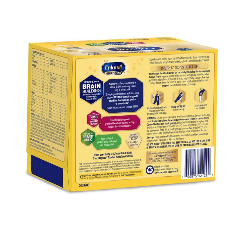 Enfamil NeuroPro Infant Formula Ready to Use Bottles - 6ct/2 fl oz Each