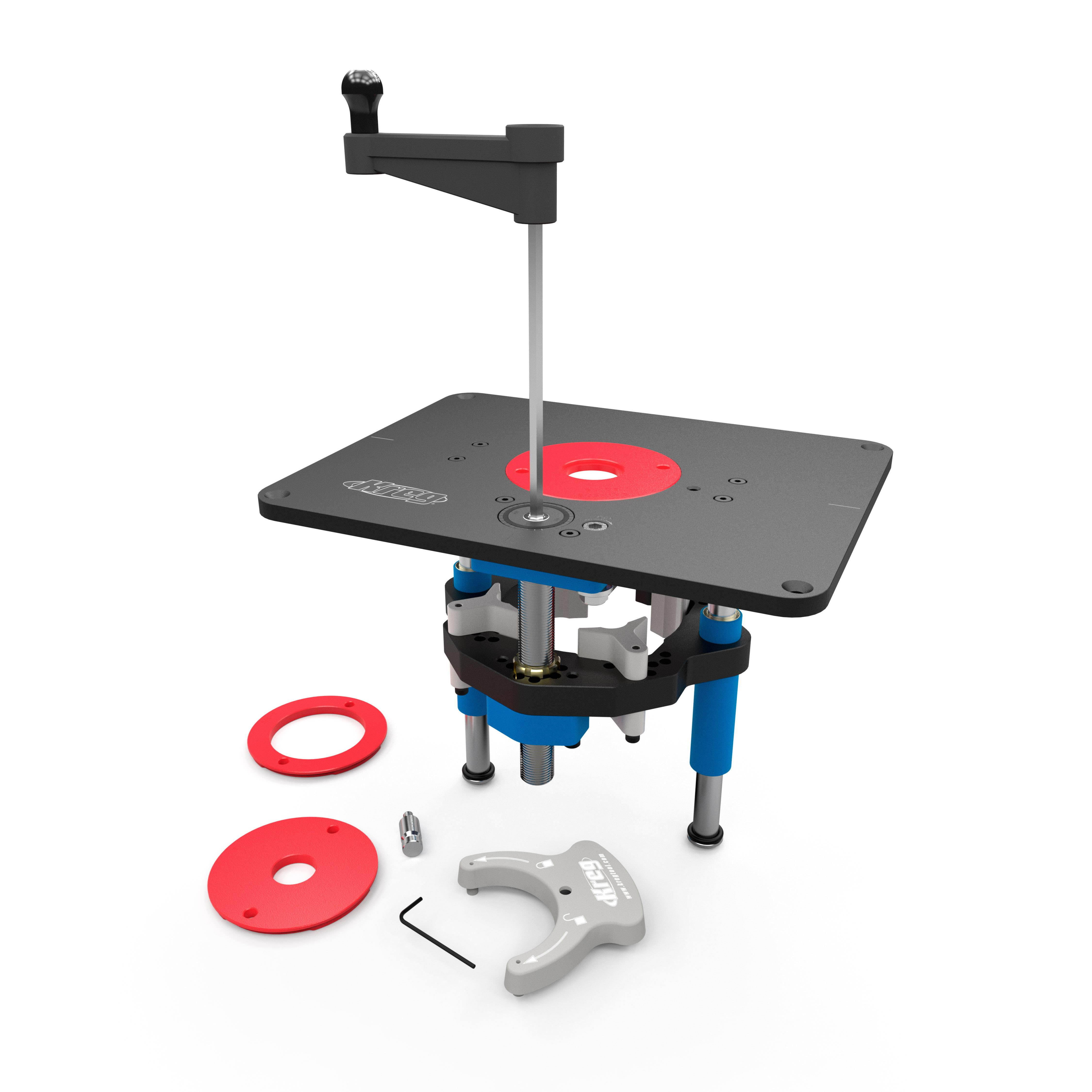 Kreg Precision Router Lift (PRS5000) for Table-Mounted Routers