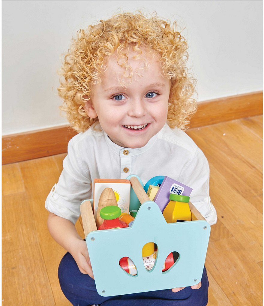 Le Toy Van Honeybake Grocery Basket Set & Scanner