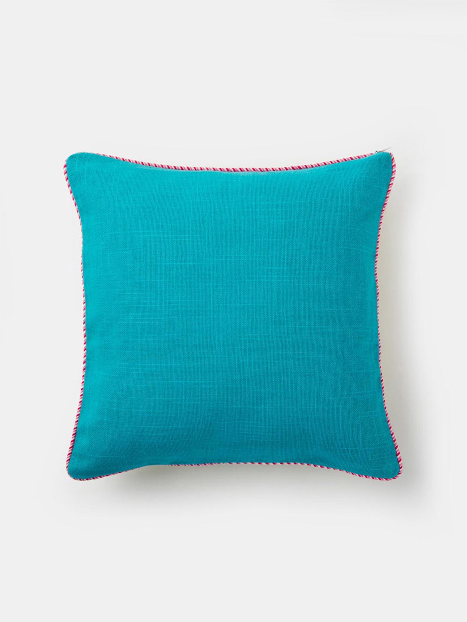Fabindia Green Cotton 48 TC 230 GSM Rasika Cushion Cover