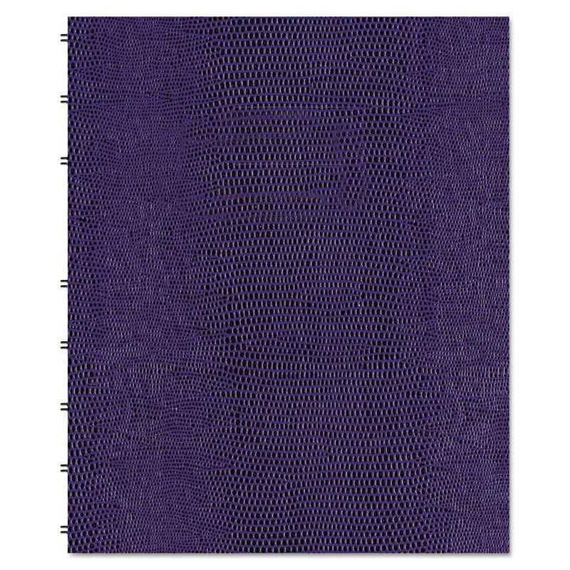 Blueline MiracleBind Notebook College/Margin 9 1/4 x 7 1/4 Purple Cover 75 Sheets AF915086