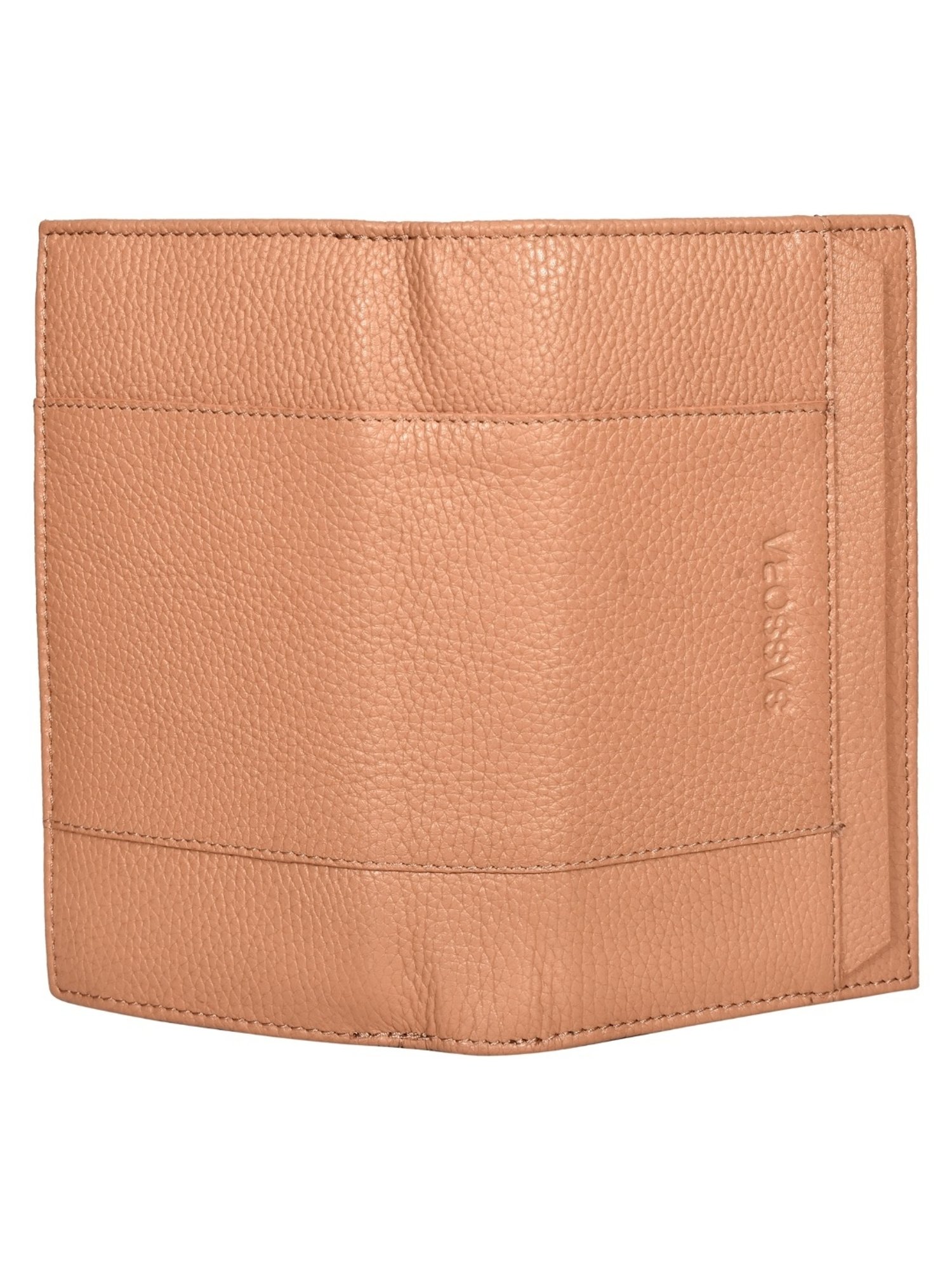 SASSORA EBONY Beige Leather Wallet