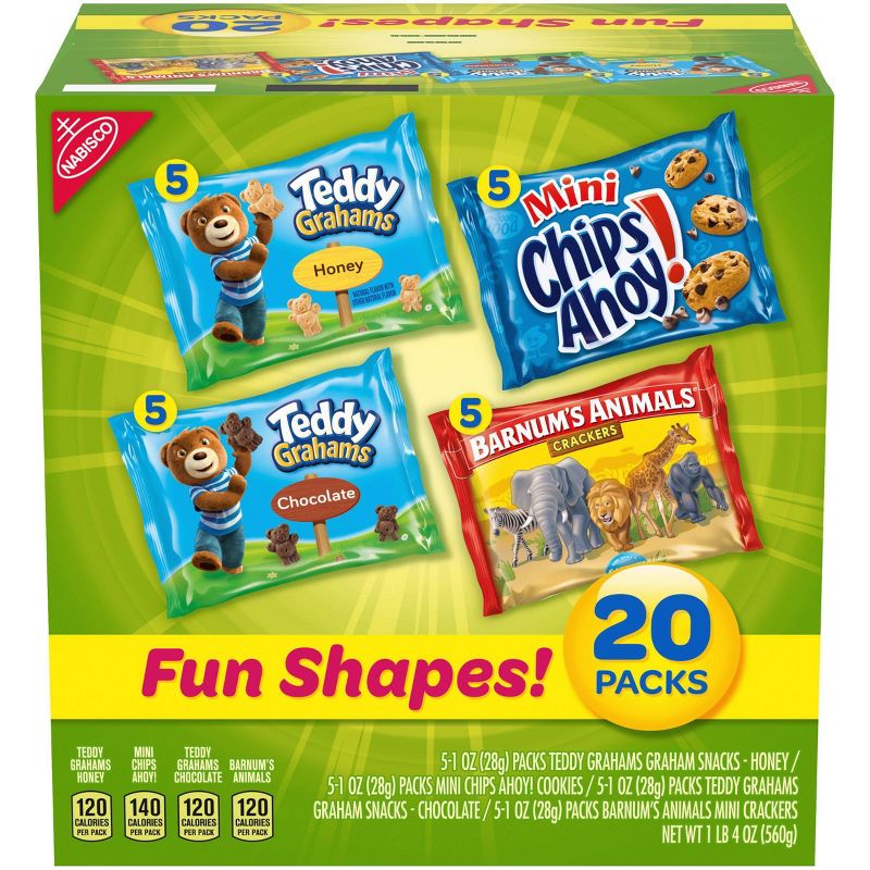 Nabisco Fun Shapes Cookies & Crackers Mix - 20oz