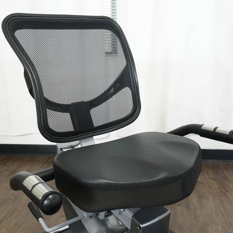 Sunny Health & Fitness Powersync Self-Powered Recumbent Exercise Bike