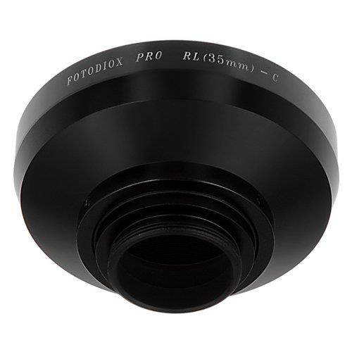 Fotodiox Pro Lens Mount Adapter Compatible with Rollei (QBM) 35mm Film Lenses to C-Mount Cameras