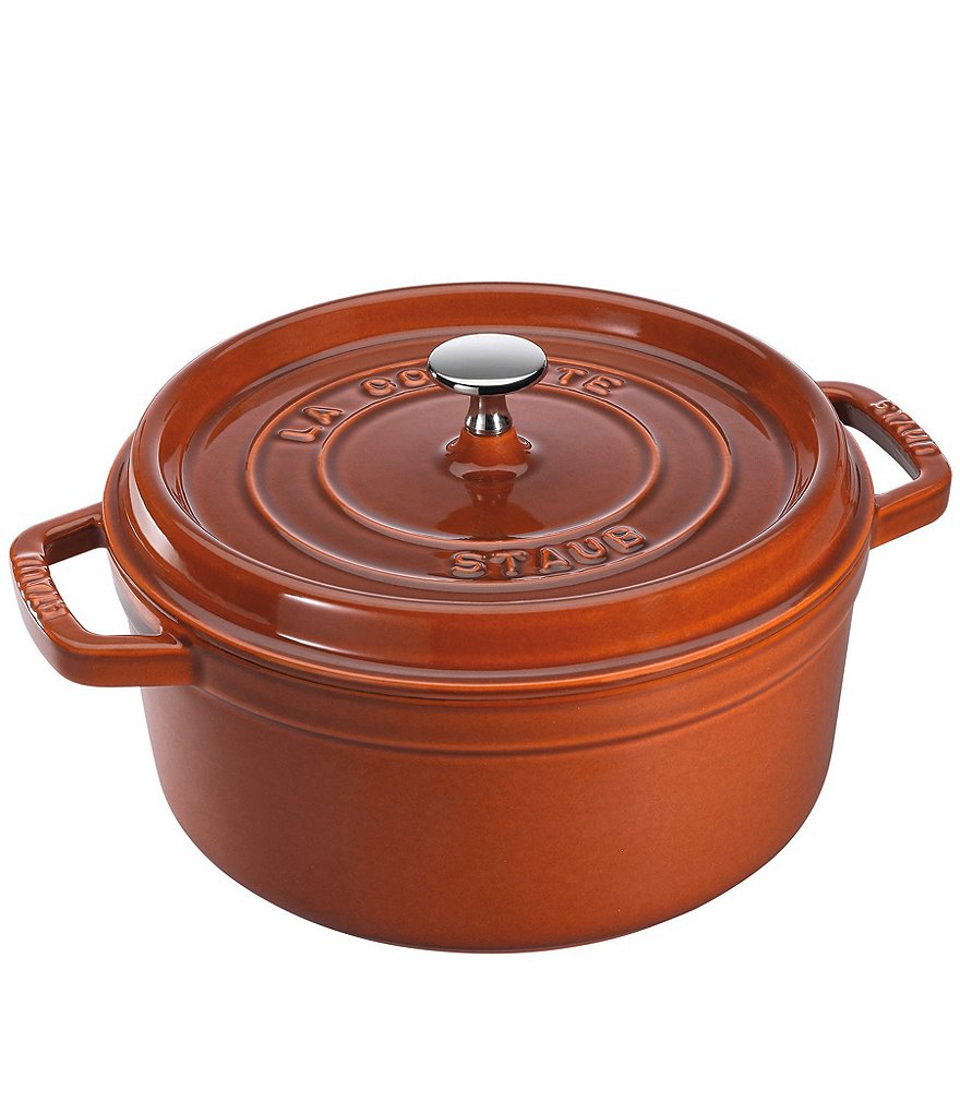Staub Cast Iron 7 QT Round Cocotte