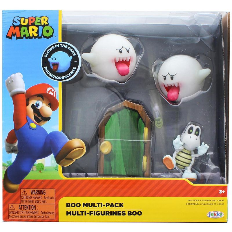 Nintendo Super Mario World of Nintendo 2.5 Inch Figure Set | Boos & Dry Bones