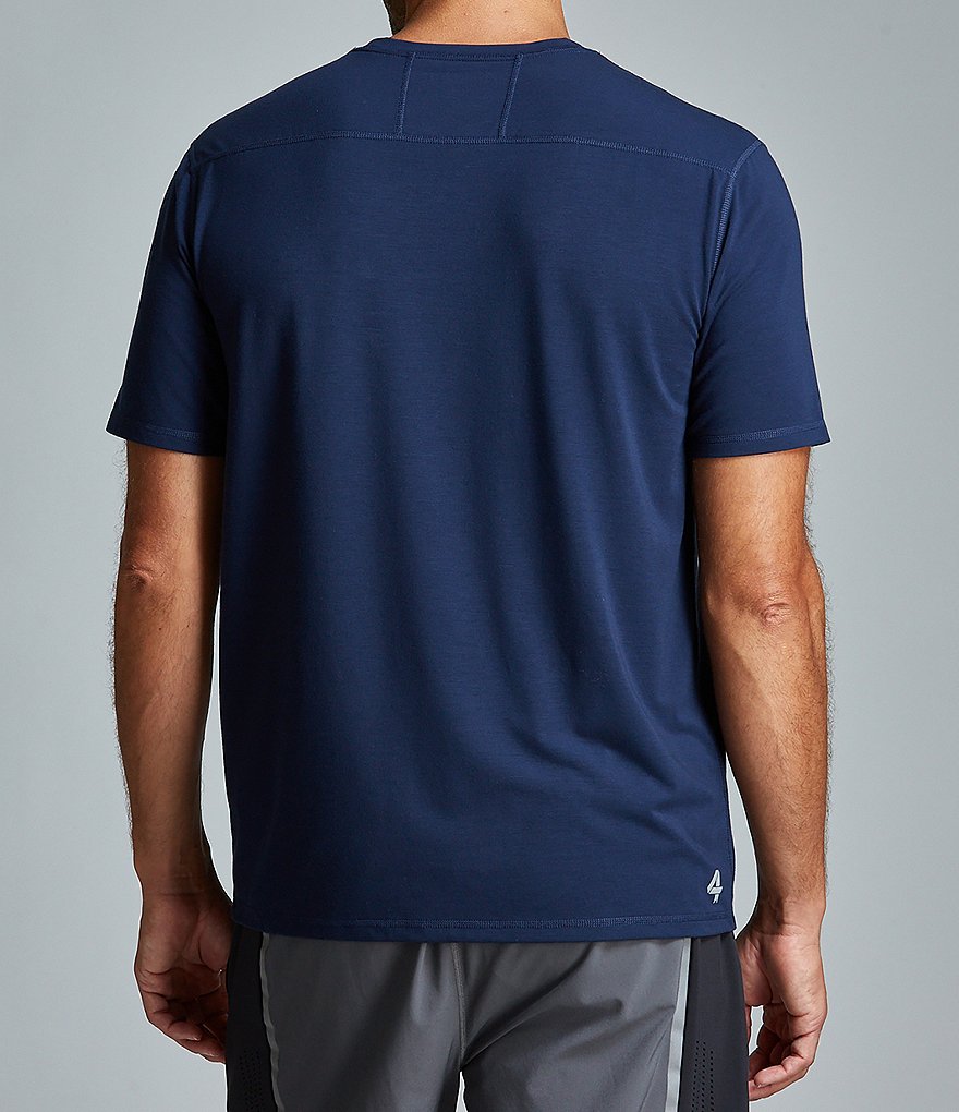 Short Sleeve Camper Print Sportshirt