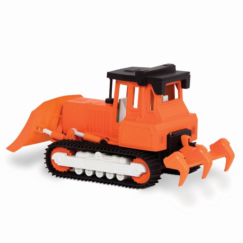 DRIVEN – Small Toy Construction Vehicle – Micro Bulldozer - Orange