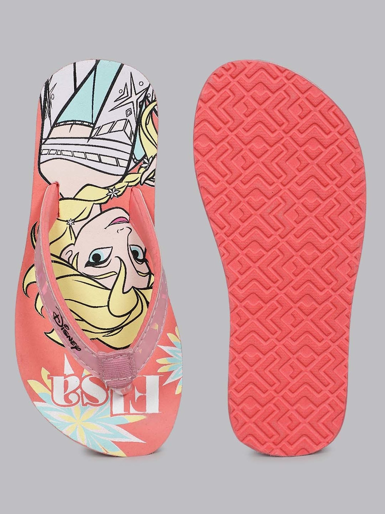 Passion Petals Kids Pink Sling Back Clogs