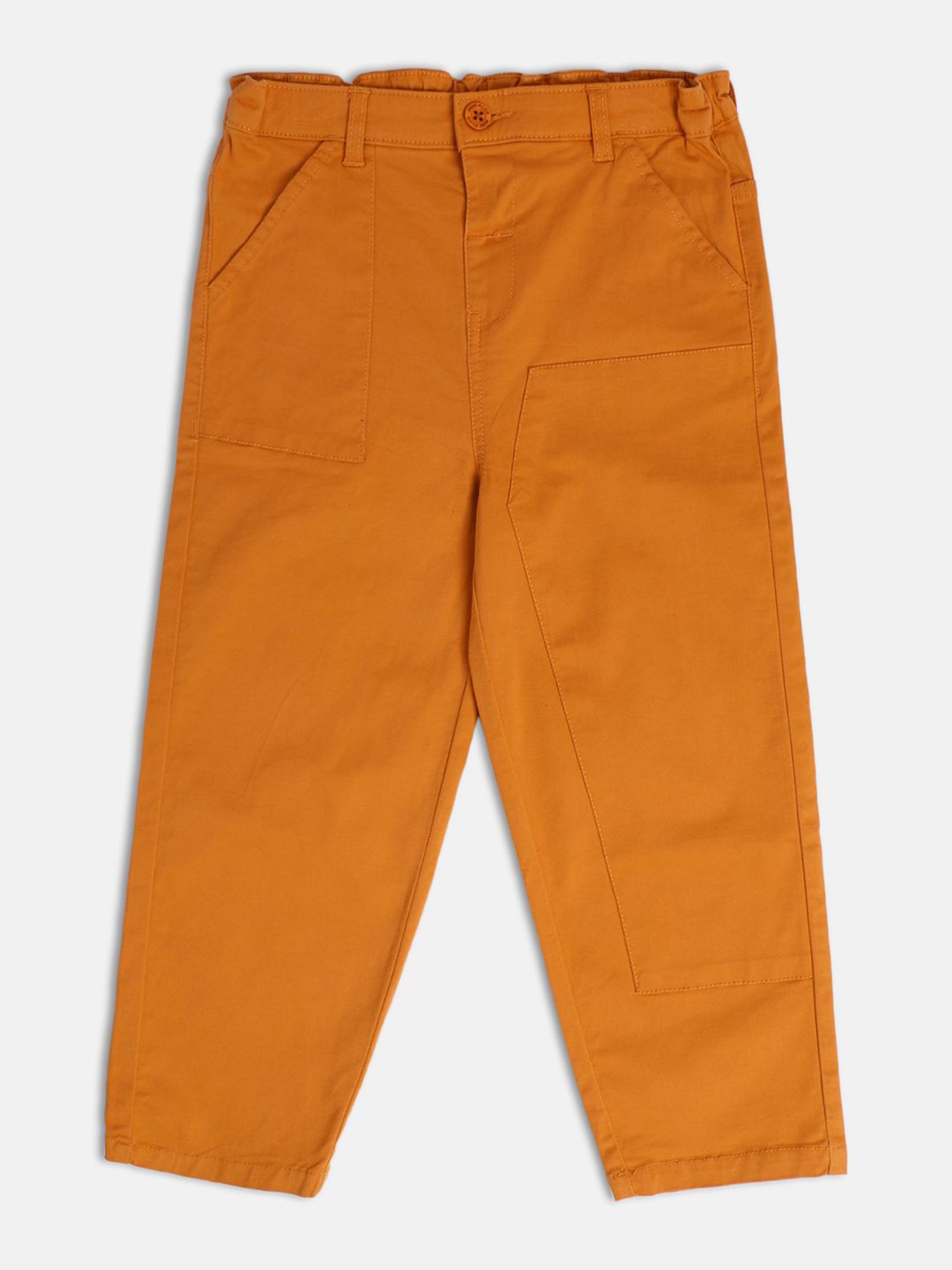MINIKLUB Boys Rust Solid Pants