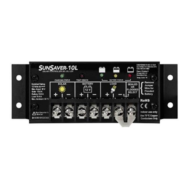 Morningstar - SS-10L-12V - MorningStar SunSaver Charge Controller 10A 12VDC w/Low Voltage Disconnect