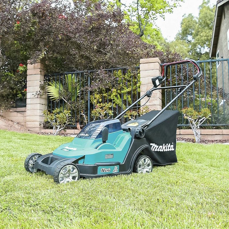 14" 120 Volts, 60Hz, 8 Amp, 960 Watts Corded Electric Lawnmower - Green - Earthwise