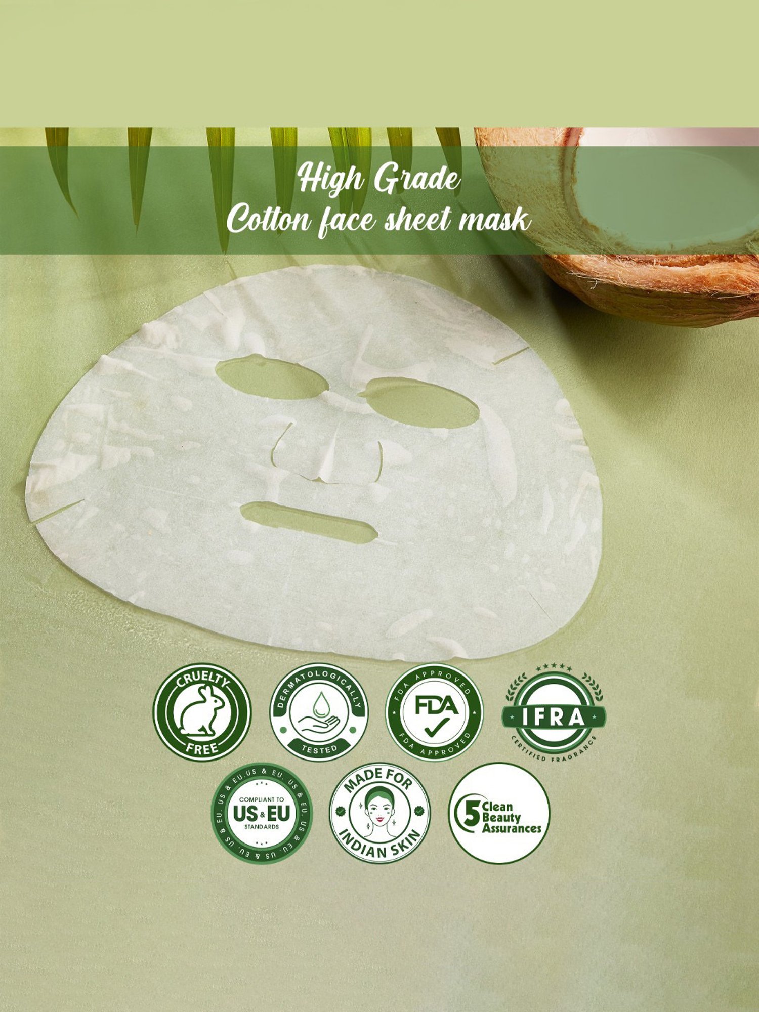 Lakme Skin Solutions Sheet Mask Hydrating with Hyaluronic Acid