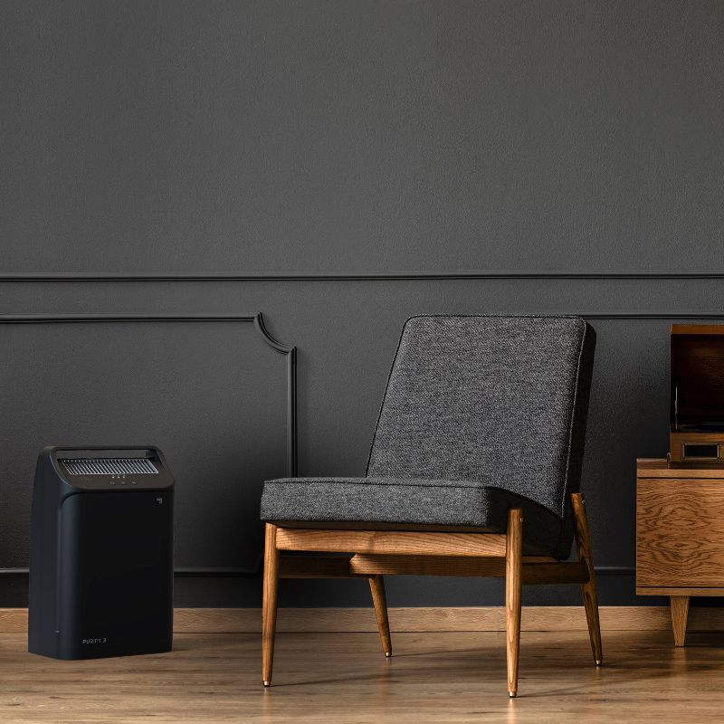 Sharper Image Purify 3 Air Purifier Black