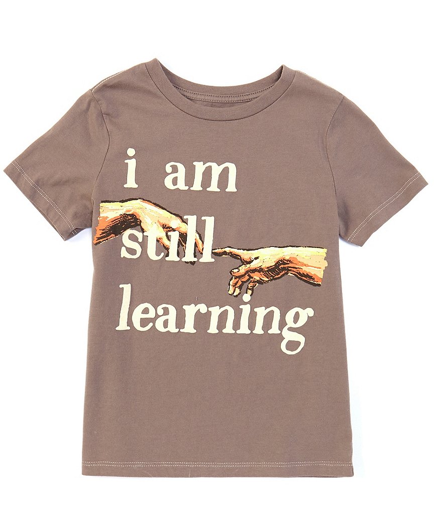 Peek Little/Big Boys 2T-12 Short-Sleeve I Am Still Learning Tee