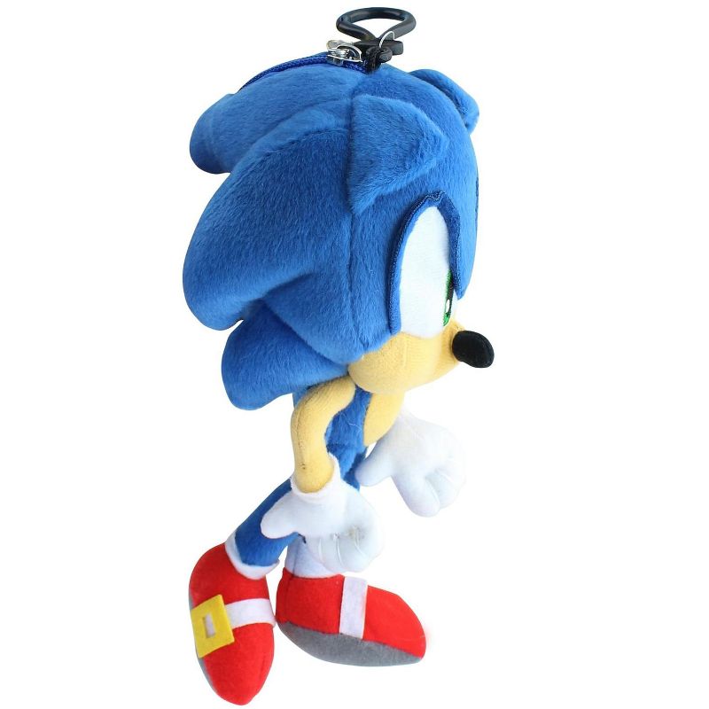 Accessory Innovations Company Sonic The Hedgehog 12 Inch Plush Clip On Coin Bag
