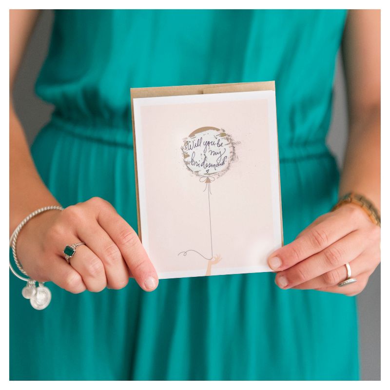 3ct Balloons Scratch-off Greeting Cards