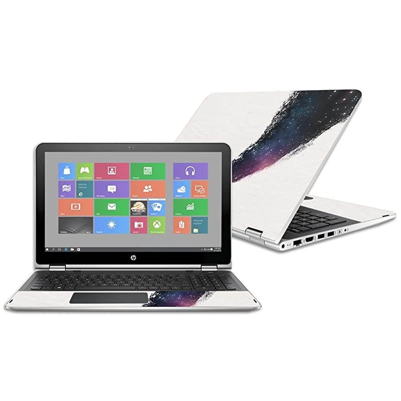 Skin Compatible with HP Pavilion x360 15.6" (2016) - Surfing The Universe | Protective, Durable, and Unique Vinyl Decal wrap Cover | Easy to Apply, Remove | Made in The USA