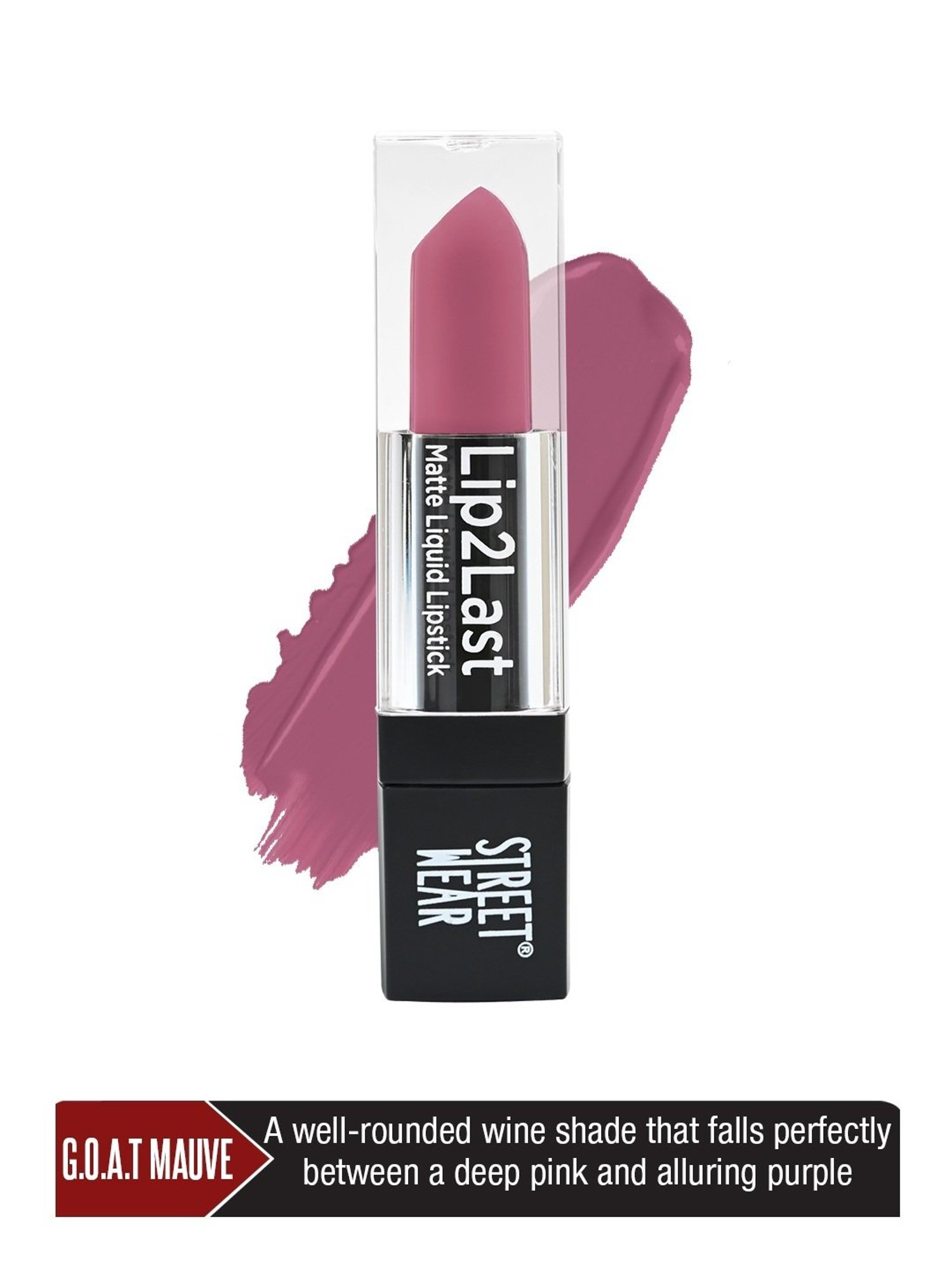 Street Wear Lip2Last Matte G.O.A.T Mauve - 5 ml