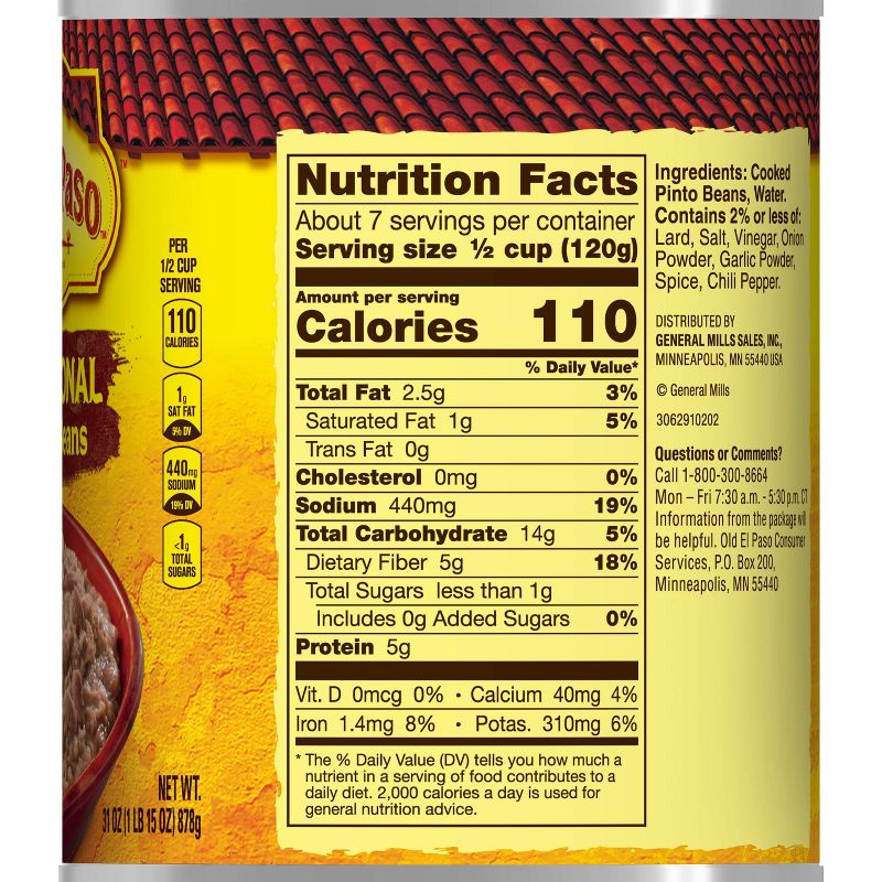 Old El Paso Refried Beans 31oz