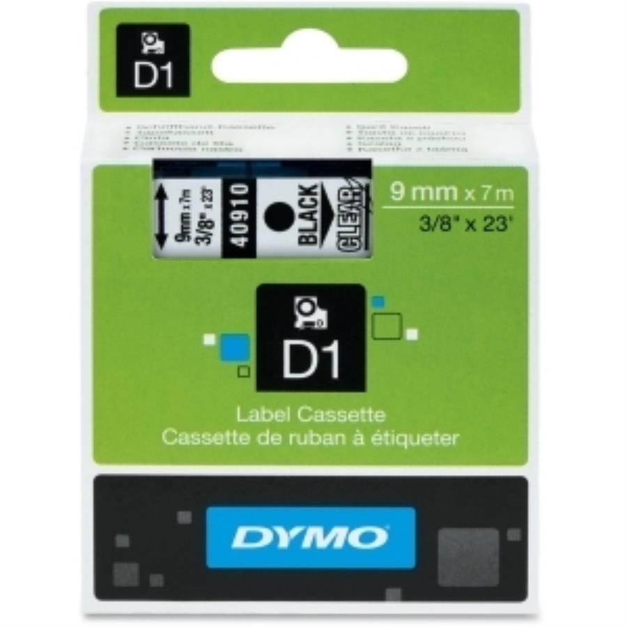 40910 D1 BLACK PRINT/CLEAR TAPE - 40910