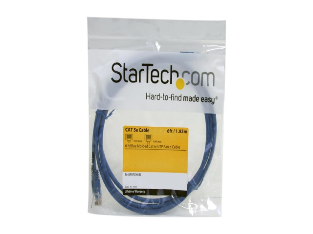 StarTech.com M45PATCH6BL 6 ft. Network Cable