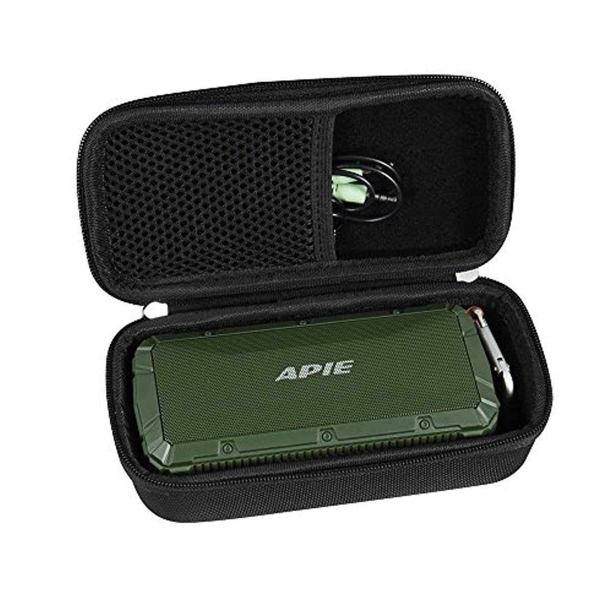 Hermitshell Hard Travel Case Fits DarkBlue/Apie The Newest Generation Ultra Outdoor Portable Wireless Bluetooth Speakers (Black)
