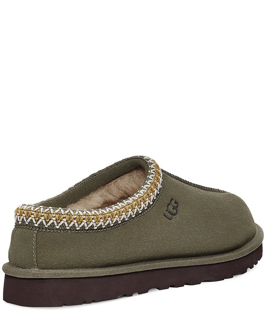 UGG&reg; Men's Scuff Logo Suede Slippers