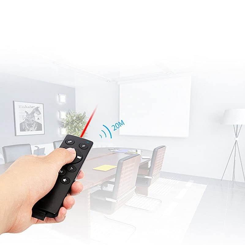24GHz Wireless Presenter USB Control PowerPoint PPT Remote Control Clicker for Multi Media Devices Projector PC Tablet ect
