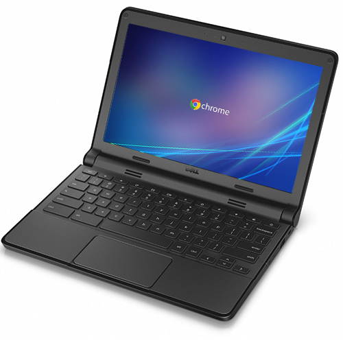Dell Chromebook 3120 11.6" HD Laptop Intel 2.16GHz 4GB 16GB SSD Google Chrome OS HDMI Bluetooth Wifi and Webcam