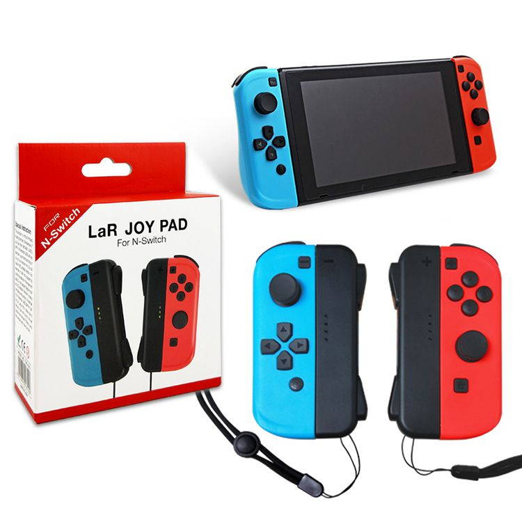 Bluetooth Left and Right Joy Con Ns Console Game Handle with Lanyard for Switch