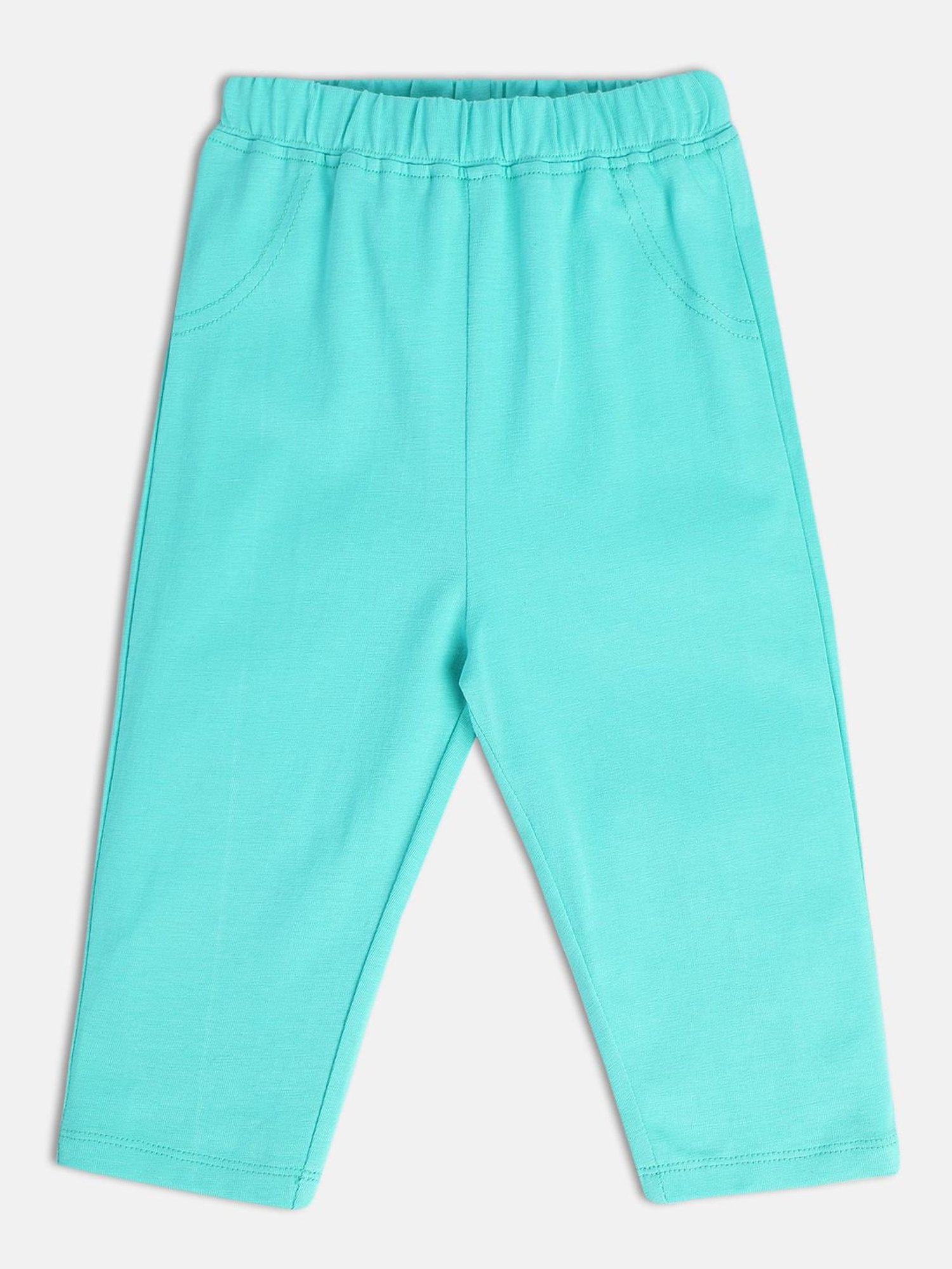 Ed-a-Mamma Baby Multicolor Solid Joggers (Pack Of 3)