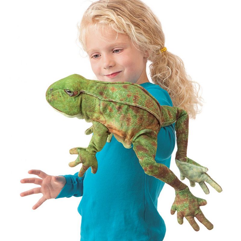 Folkmanis Jumping Frog Hand Puppet