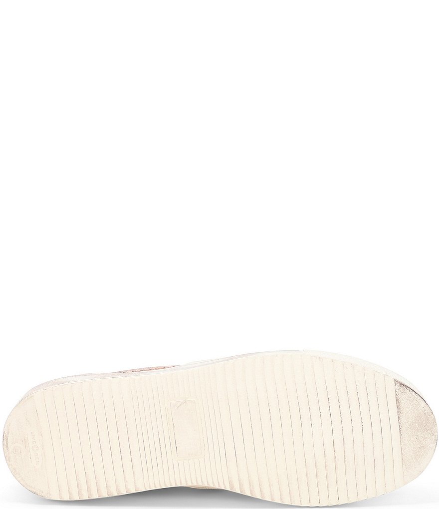 Bed Stu Hermione Leather Distressed Slip On Sneakers