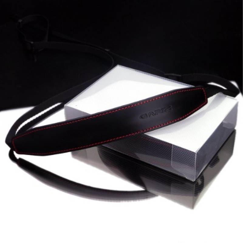 gariz genuine Leather XA-cHLSS2 camera Neck Strap for Leica X100 X10 X-PRO1 XE-1 SONY, Black