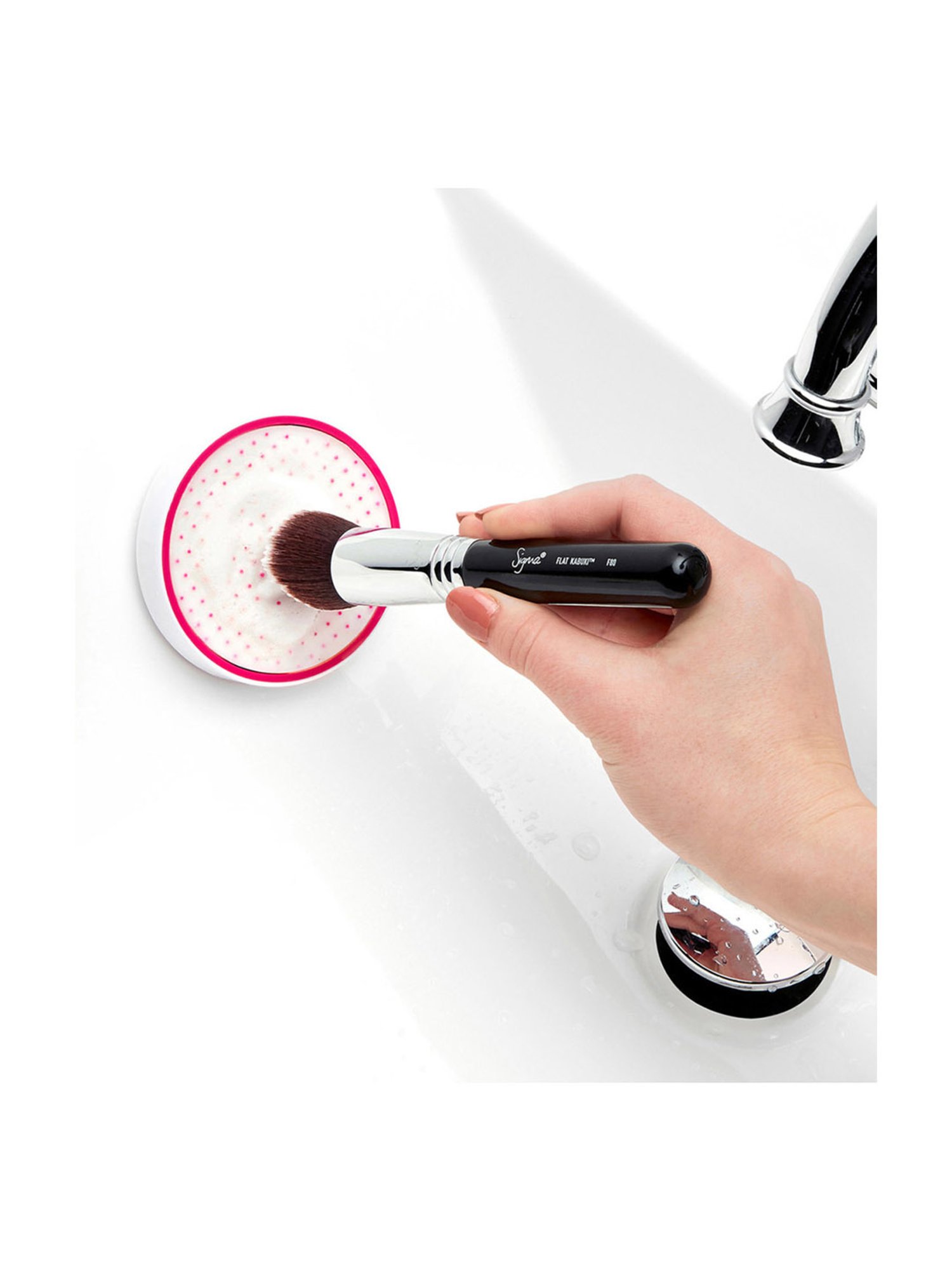 SWISS BEAUTY Highlighting and Lash Brush - Rose Gold