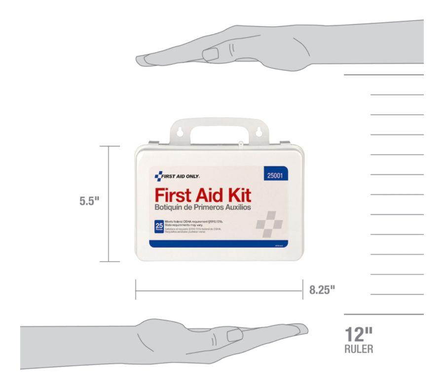 Physicianscare by First 25 Person First Aid Kit, 113 Pieces/Kit 25001