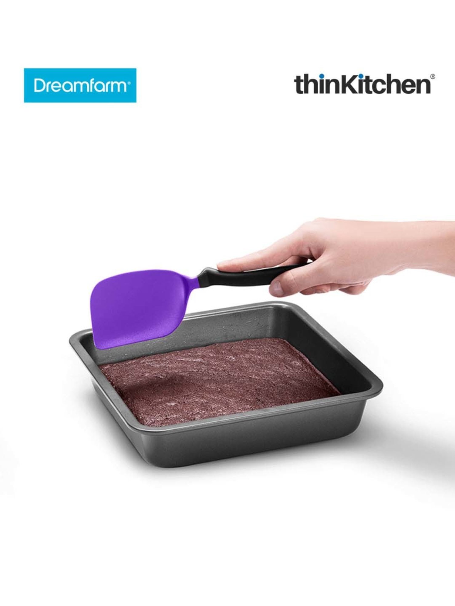 Dreamfarm Purple Nylon Mini Chopula Super Flexible Chopping Sit Up Spatula