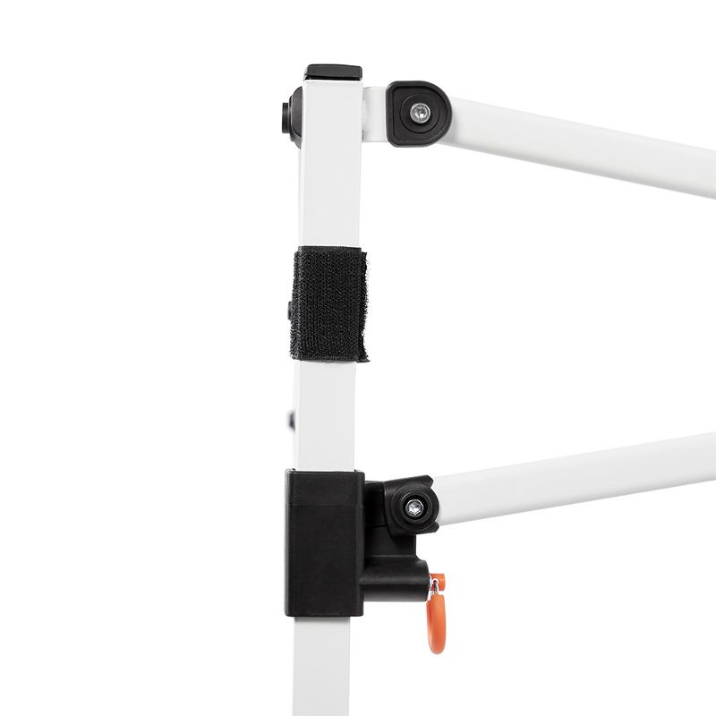 Costway Outdoor 2-Tier 10'x10' Gazebo Canopy Shelter Awning Tent Patio Garden Screw-free structure Brown