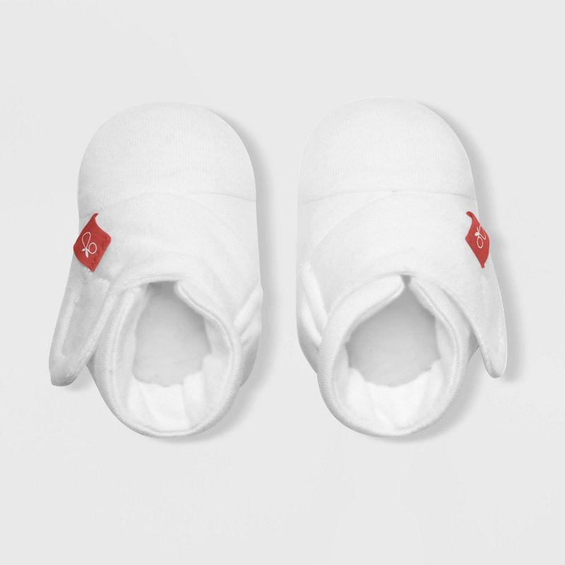 Goumi Baby Organic Cotton Drops Boots – Gray 0-3M