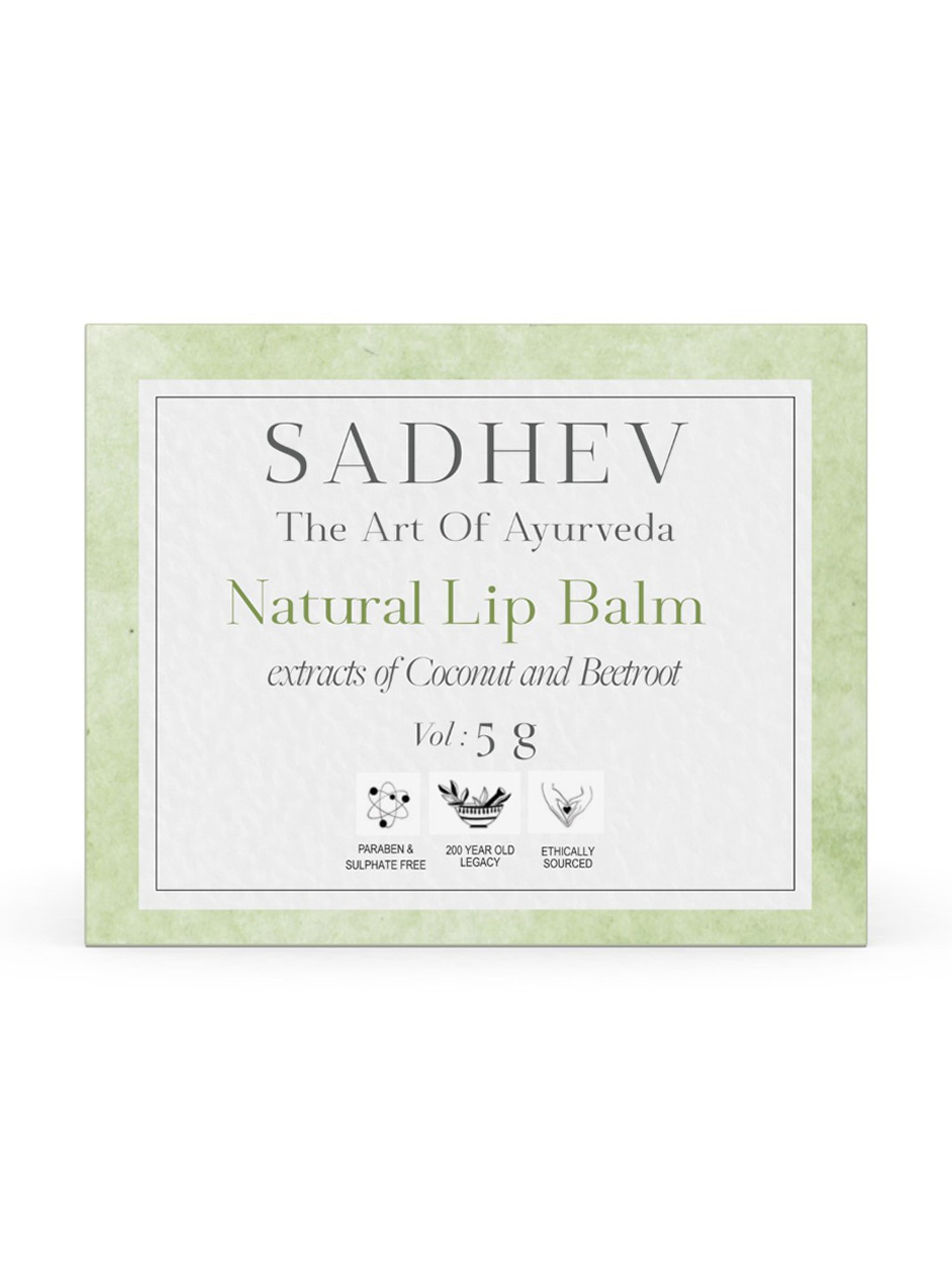 Earthraga Spiced Chai Organic Lip Balm - 4 gm