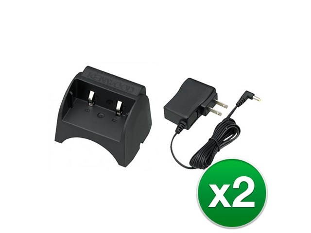 Kenwood KSC50K Fast rate single unit charger (2-Pack) Kenwood KSC-50K Fast rate single unit charger
