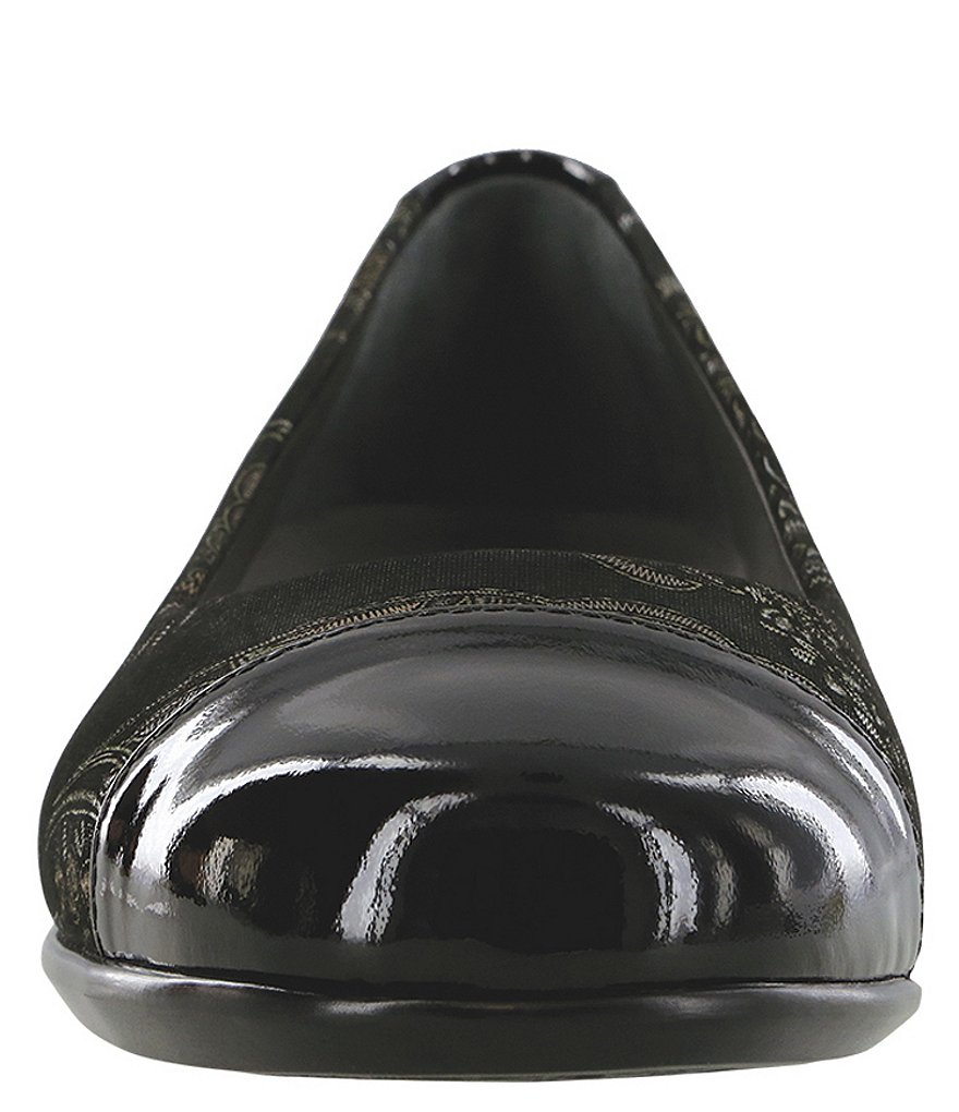 SAS Scenic Print Cap Toe Ballet Flat