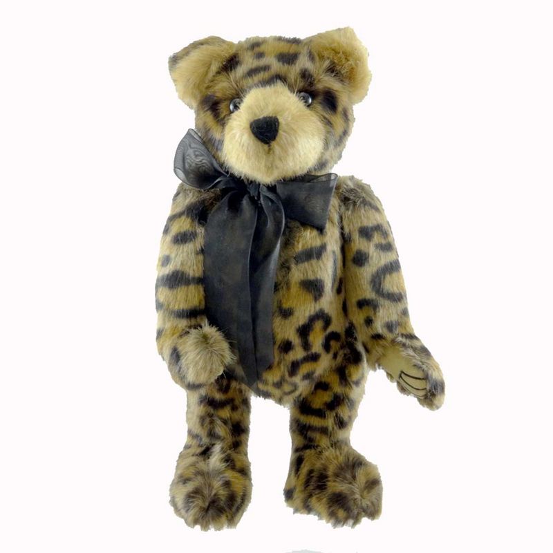 Boyds Bears Plush 14.0" Carley Animal Print Heirloom  Jointed  -  Decorative Figurines