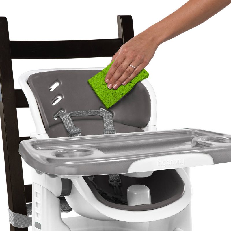 Ingenuity SmartClean ChairMate Toddler Booster Seat- Slate