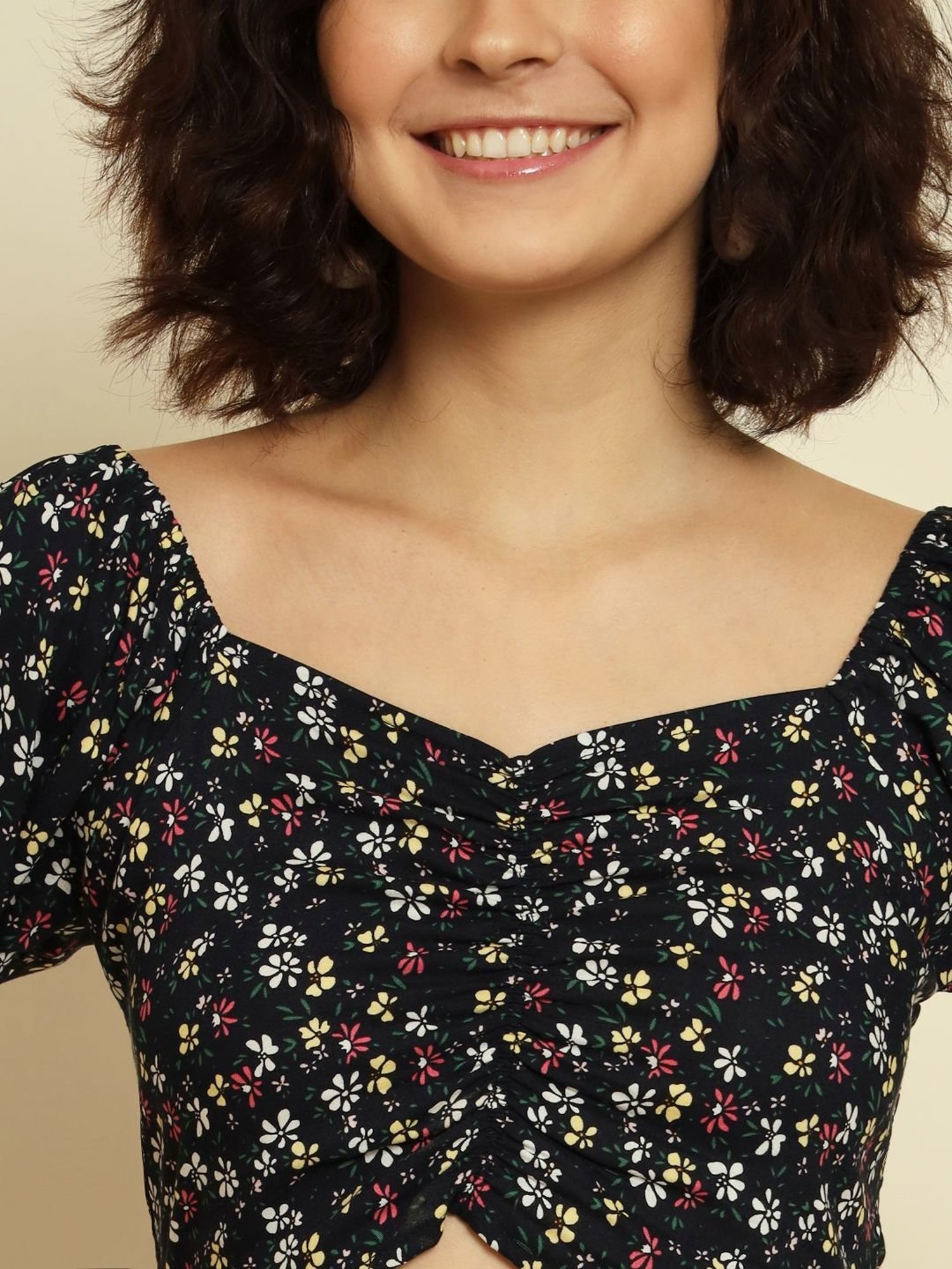 Trend Arrest Black Printed Co-Ord Set