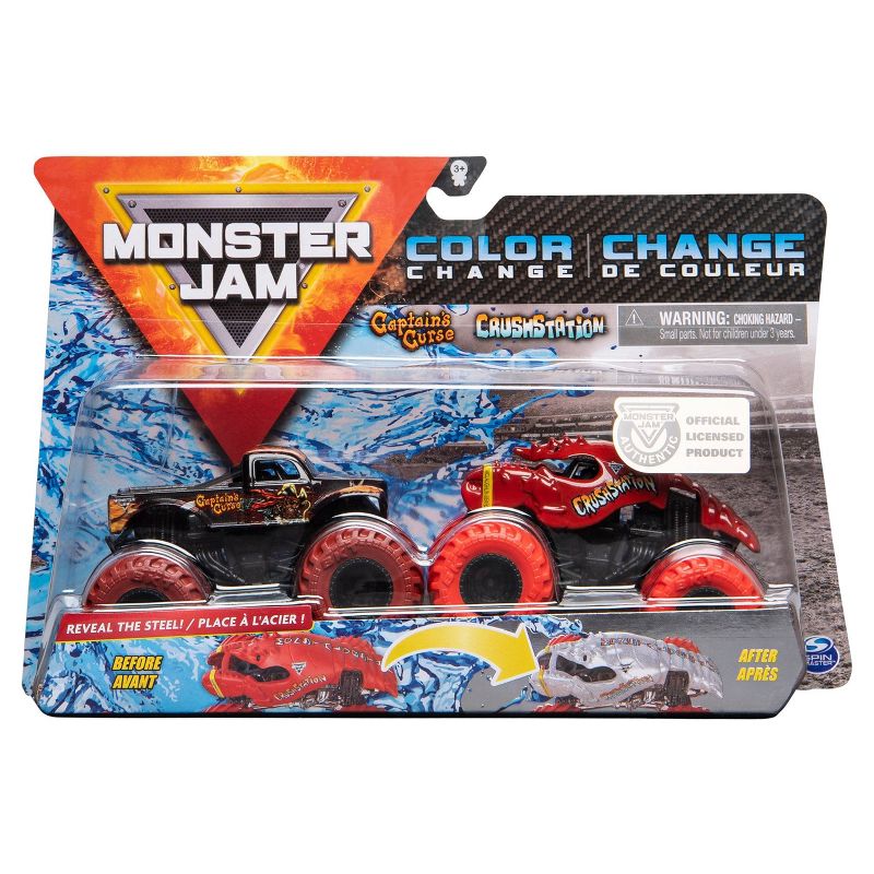 Monster Jam  Captain Curs1:64 Scale - 2pk